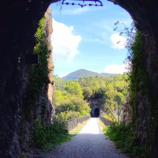 Die alte Eisenbahn Spoleto-Norcia